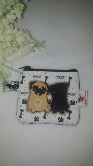 Porta Moedas Pug