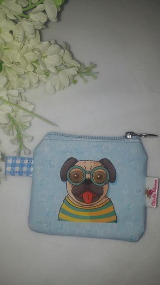 Porta Moedas Pug