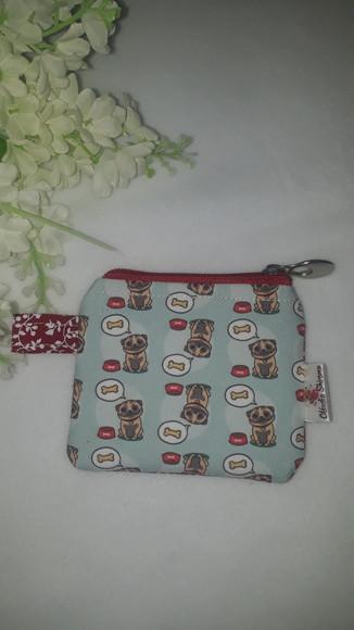 Porta Moedas Pug