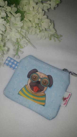 Porta Moedas Pug