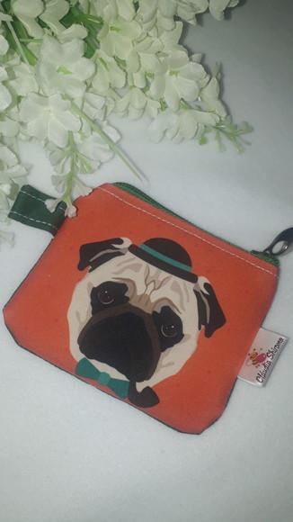 Porta Moedas Pug