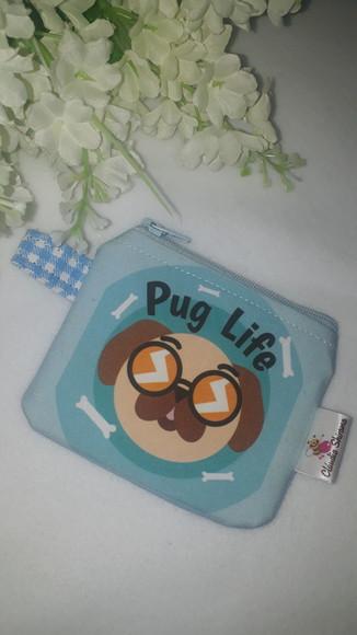 Porta Moedas Pug