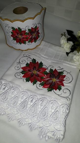 Porta Papel e Toalha de Lavabo
