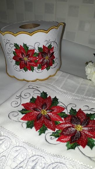 Porta Papel e Toalha de Lavabo