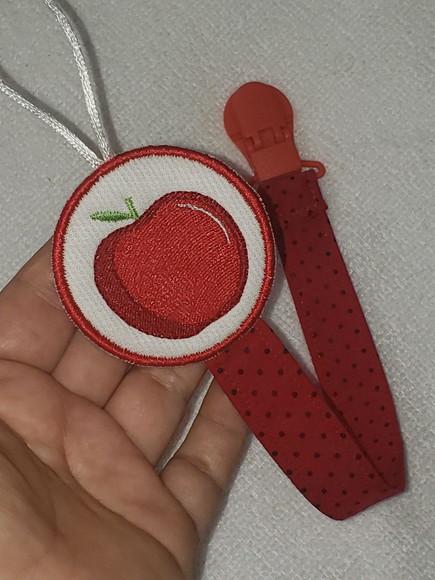 Prendedor de Chupeta Bordado