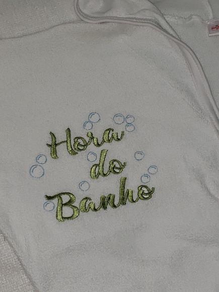 Roupão de Bebê Personalizado