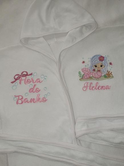 Roupão de Bebê Personalizado