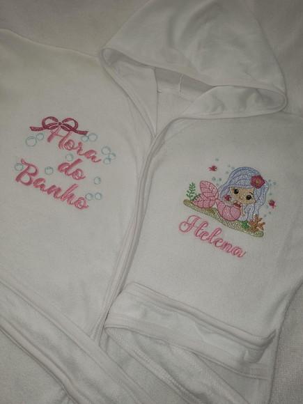 Roupão de Bebê Personalizado