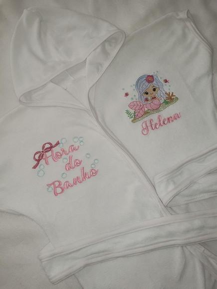 Roupão de Bebê Personalizado
