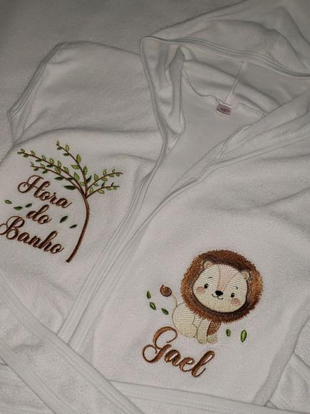 Roupão de Bebê Personalizado