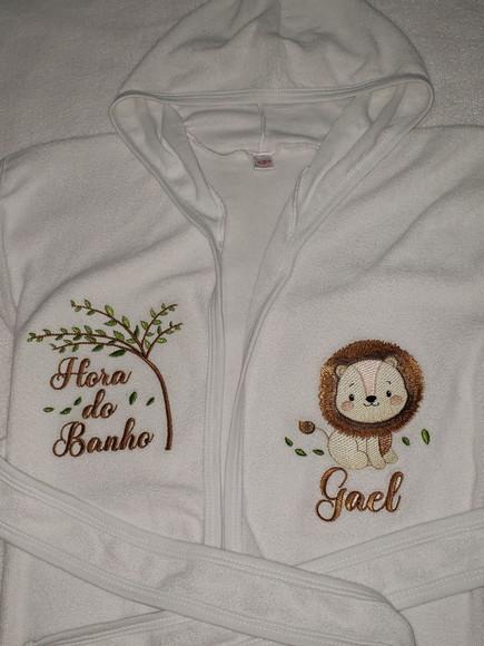 Roupão de Bebê Personalizado
