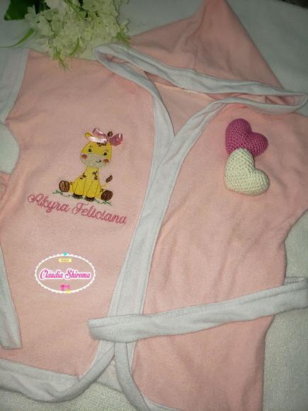 Roupão de Bebê Personalizado