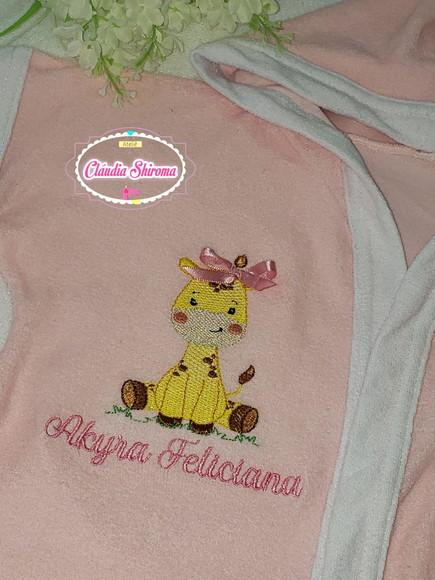 Roupão de Bebê Personalizado