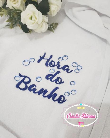 Roupão de Bebê Personalizado