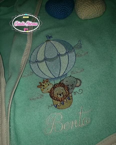 Roupão de Bebê Personalizado