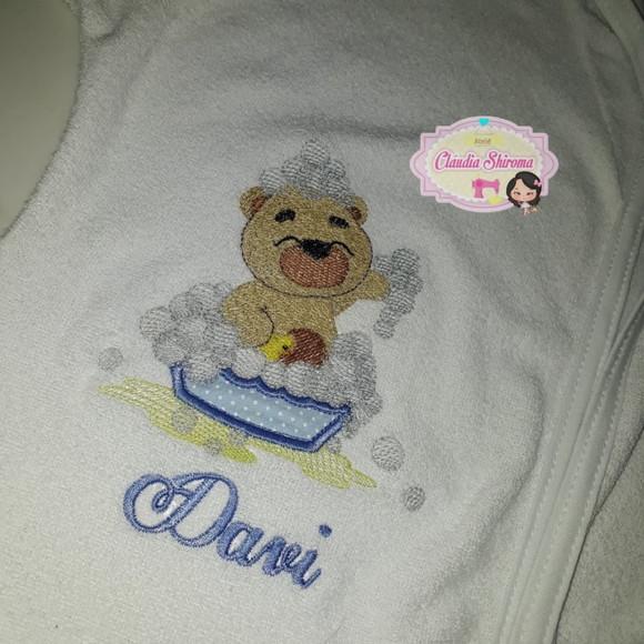 Roupão de Bebê Personalizado