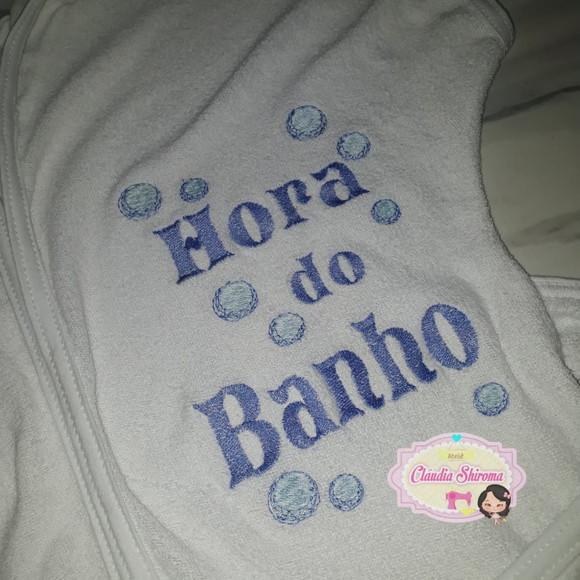 Roupão de Bebê Personalizado