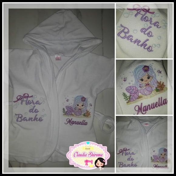 Roupão de Bebê Personalizado