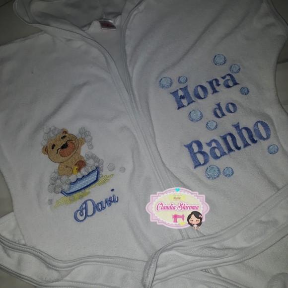 Roupão de Bebê Personalizado