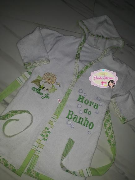 Roupão Infantil Personalizado