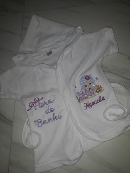 Roupão de Bebê Personalizado