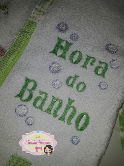 Roupão Infantil Personalizado