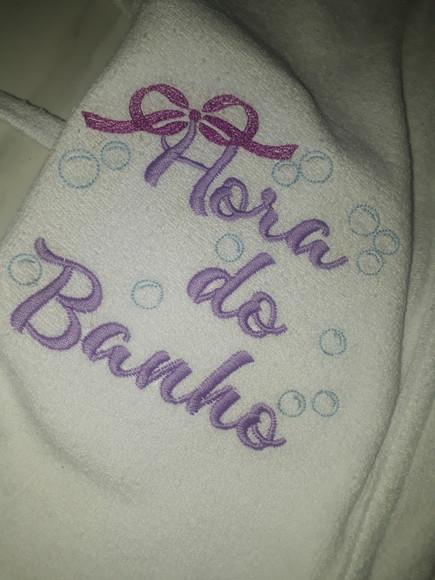 Roupão de Bebê Personalizado