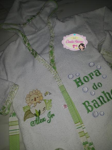 Roupão Infantil Personalizado