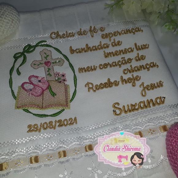 Toalha batizado