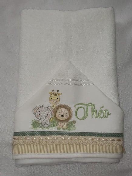 Toalha com Capuz Infantil Personalizada
