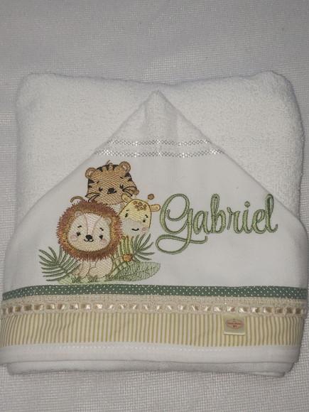 Toalha com Capuz Infantil Personalizada