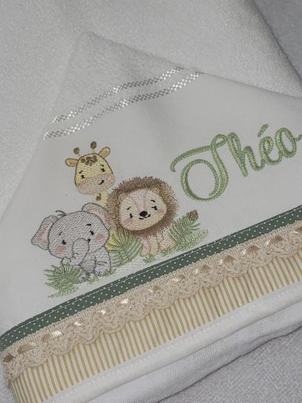 Toalha com Capuz Infantil Personalizada