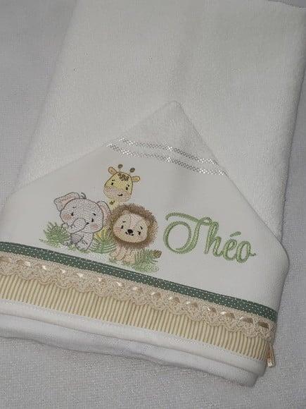 Toalha com Capuz Infantil Personalizada