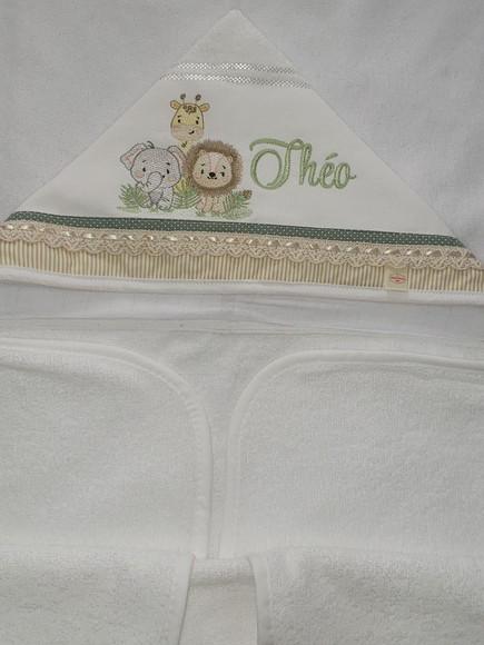 Toalha com Capuz Infantil Personalizada