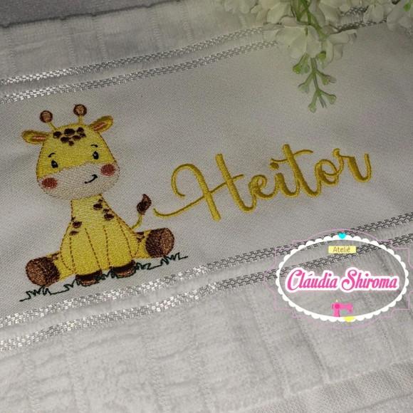 Toalha escolar infantil Personalizada