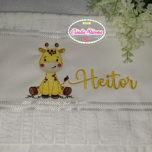 Toalha escolar infantil Personalizada