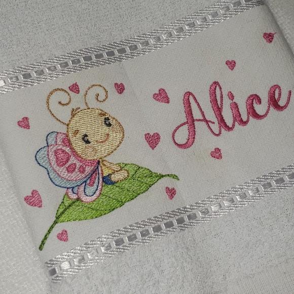 Toalha Escolar Infantil Personalizada