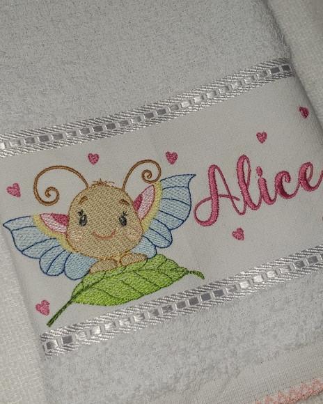Toalha Escolar Infantil Personalizada