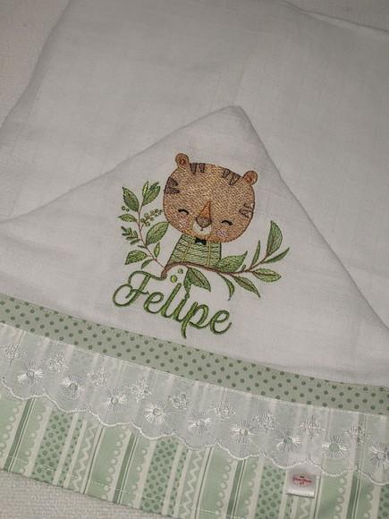 Toalha Fralda com Capuz