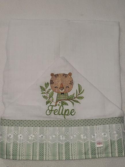 Toalha Fralda com Capuz