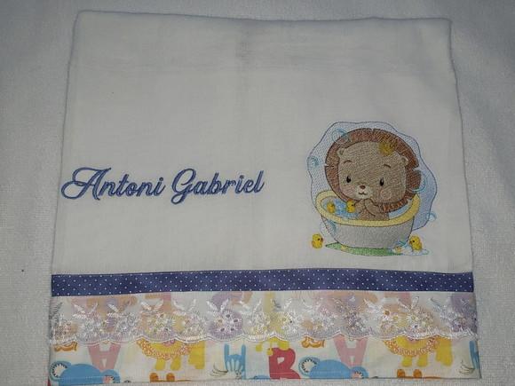 Toalha Fralda Personalizada
