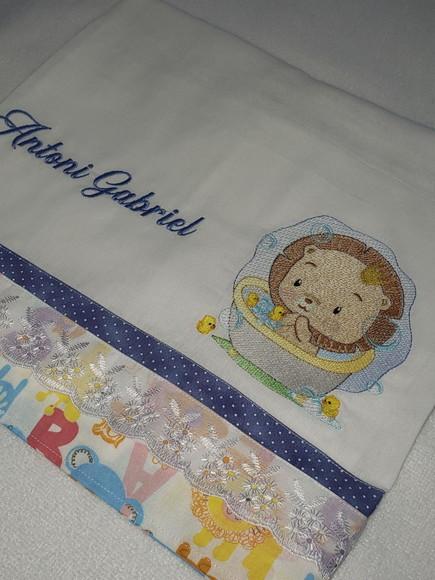 Toalha Fralda Personalizada