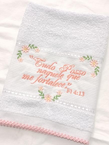 Toalha Lavabo Personalizada