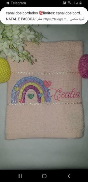 Toalha Lavabo Personalizada