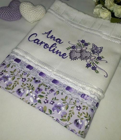 Toalha Lavabo Personalizada
