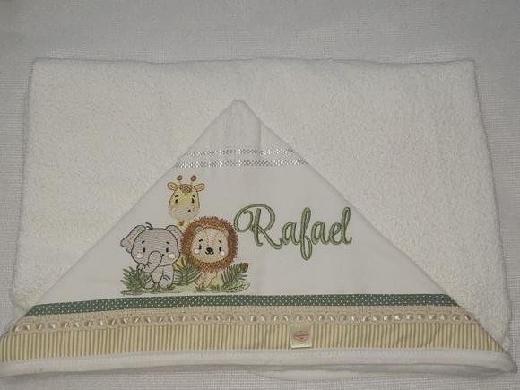 Tolha com Capuz Infantil Personalizada