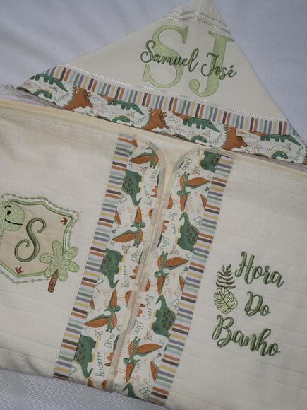 Tolha com Capuz Infantil Personalizada