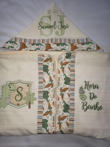 Tolha com Capuz Infantil Personalizada