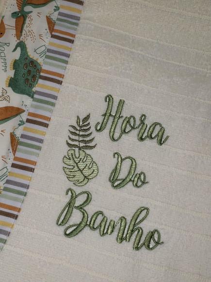 Tolha com Capuz Infantil Personalizada