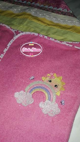 Tolha com Capuz Infantil Personalizada